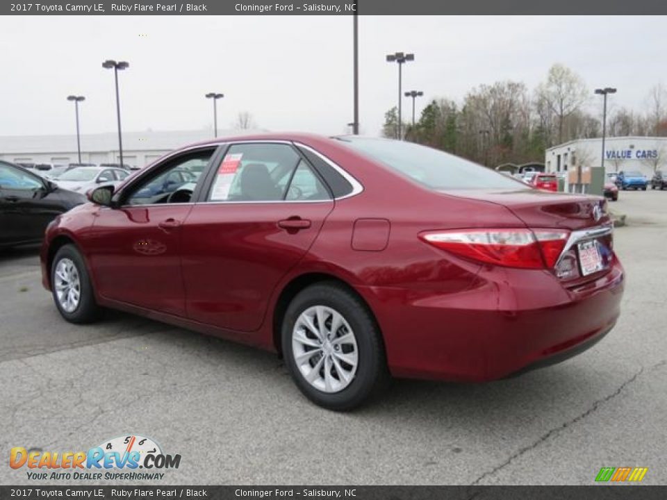 2017 Toyota Camry LE Ruby Flare Pearl / Black Photo #22