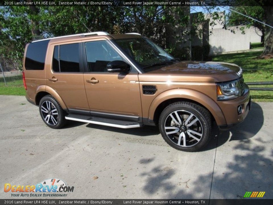 2016 Land Rover LR4 HSE LUX Zanzibar Metallic / Ebony/Ebony Photo #1