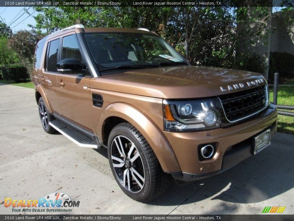 2016 Land Rover LR4 HSE LUX Zanzibar Metallic / Ebony/Ebony Photo #2