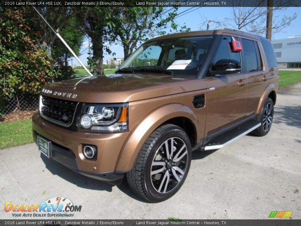 2016 Land Rover LR4 HSE LUX Zanzibar Metallic / Ebony/Ebony Photo #10
