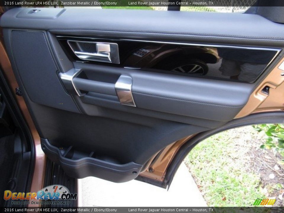 2016 Land Rover LR4 HSE LUX Zanzibar Metallic / Ebony/Ebony Photo #21