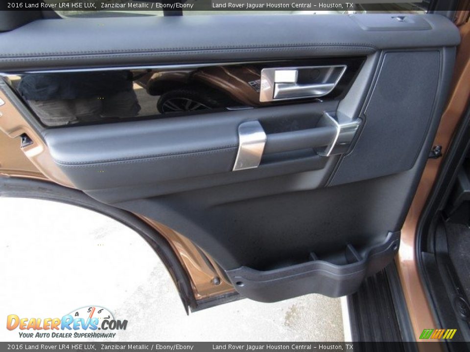 2016 Land Rover LR4 HSE LUX Zanzibar Metallic / Ebony/Ebony Photo #22