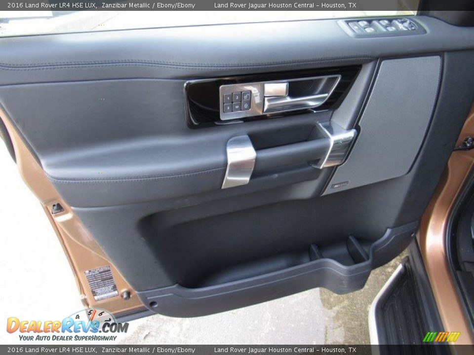 2016 Land Rover LR4 HSE LUX Zanzibar Metallic / Ebony/Ebony Photo #23