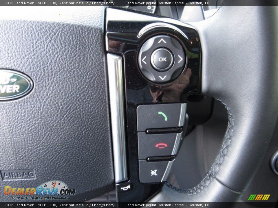 2016 Land Rover LR4 HSE LUX Zanzibar Metallic / Ebony/Ebony Photo #26