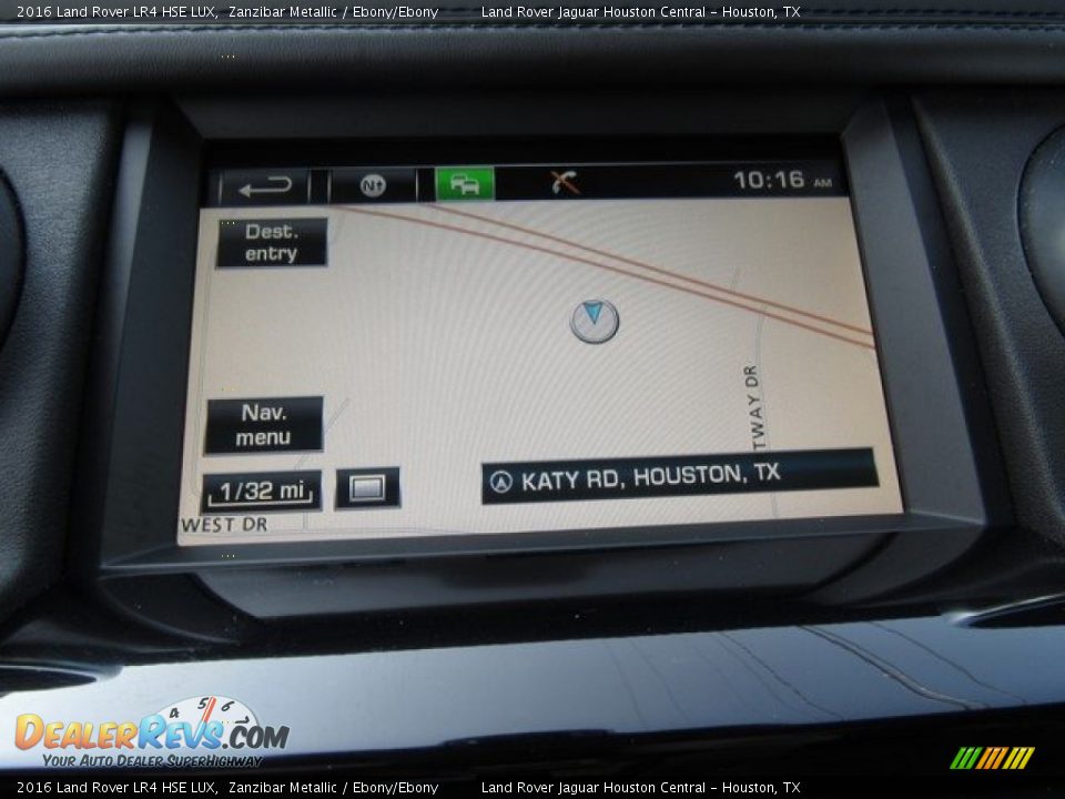 2016 Land Rover LR4 HSE LUX Zanzibar Metallic / Ebony/Ebony Photo #28