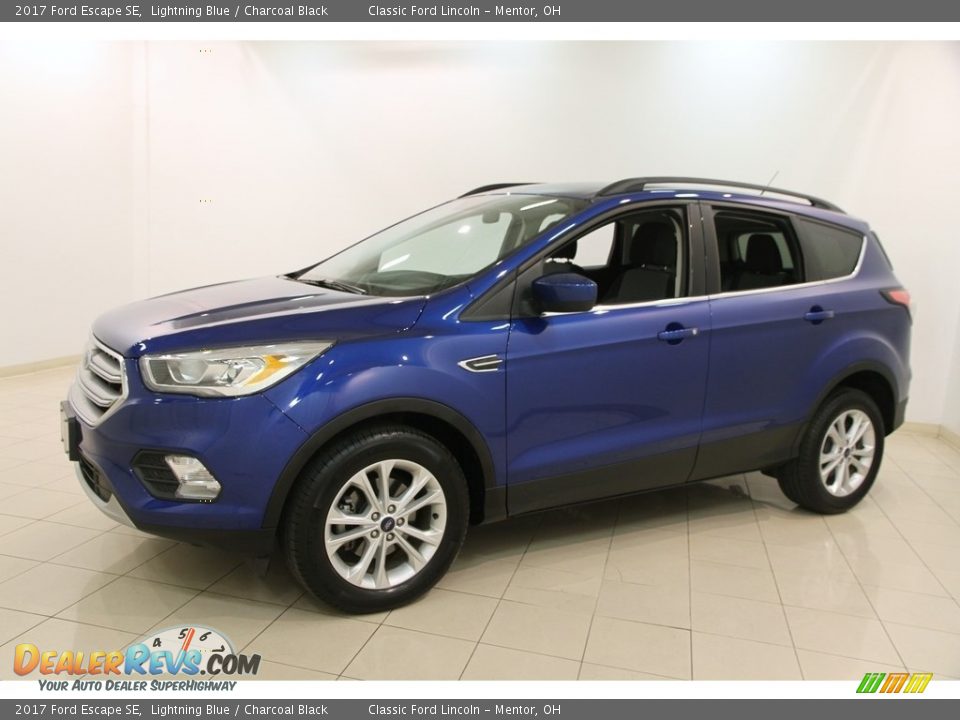 2017 Ford Escape SE Lightning Blue / Charcoal Black Photo #3