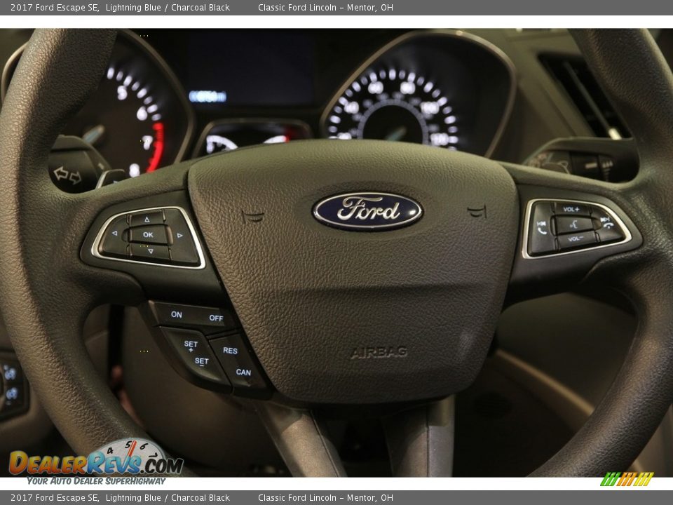 2017 Ford Escape SE Lightning Blue / Charcoal Black Photo #6