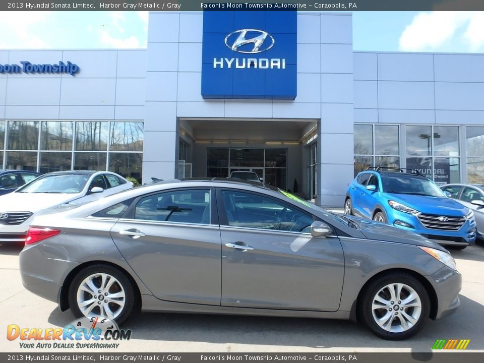 2013 Hyundai Sonata Limited Harbor Gray Metallic / Gray Photo #1