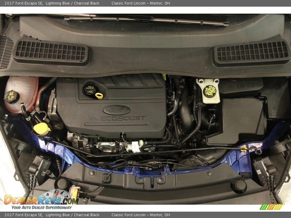 2017 Ford Escape SE Lightning Blue / Charcoal Black Photo #18
