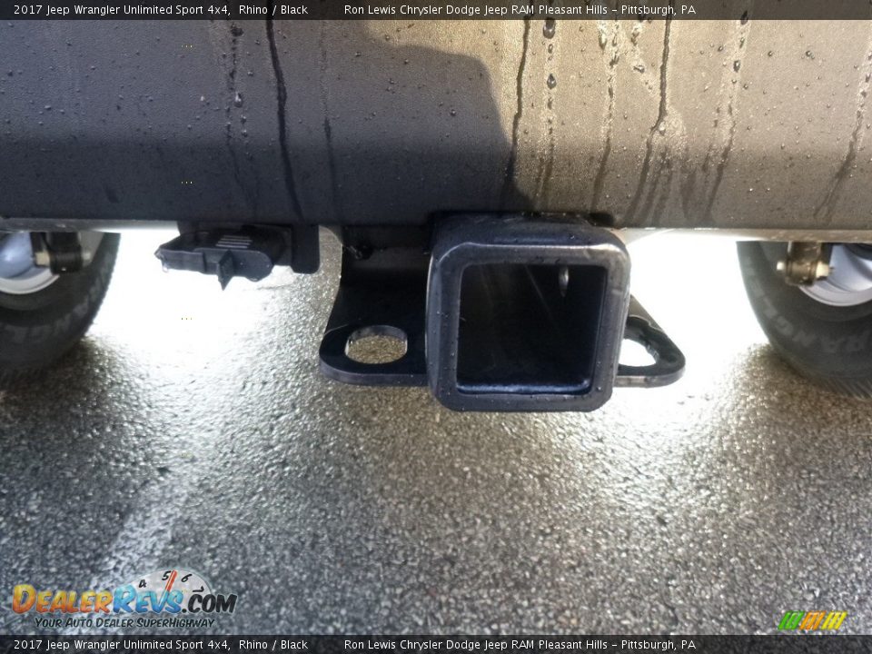 2017 Jeep Wrangler Unlimited Sport 4x4 Rhino / Black Photo #5