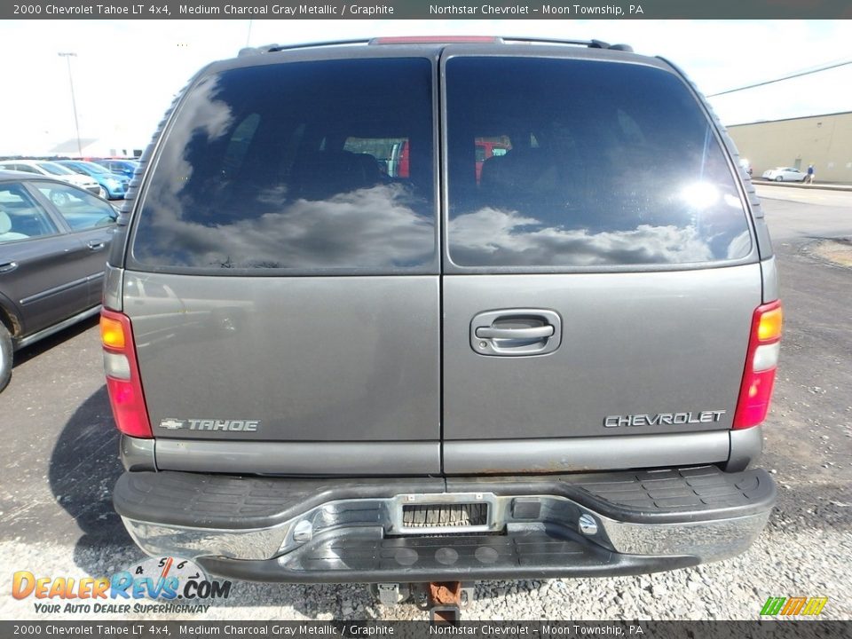 2000 Chevrolet Tahoe LT 4x4 Medium Charcoal Gray Metallic / Graphite Photo #3