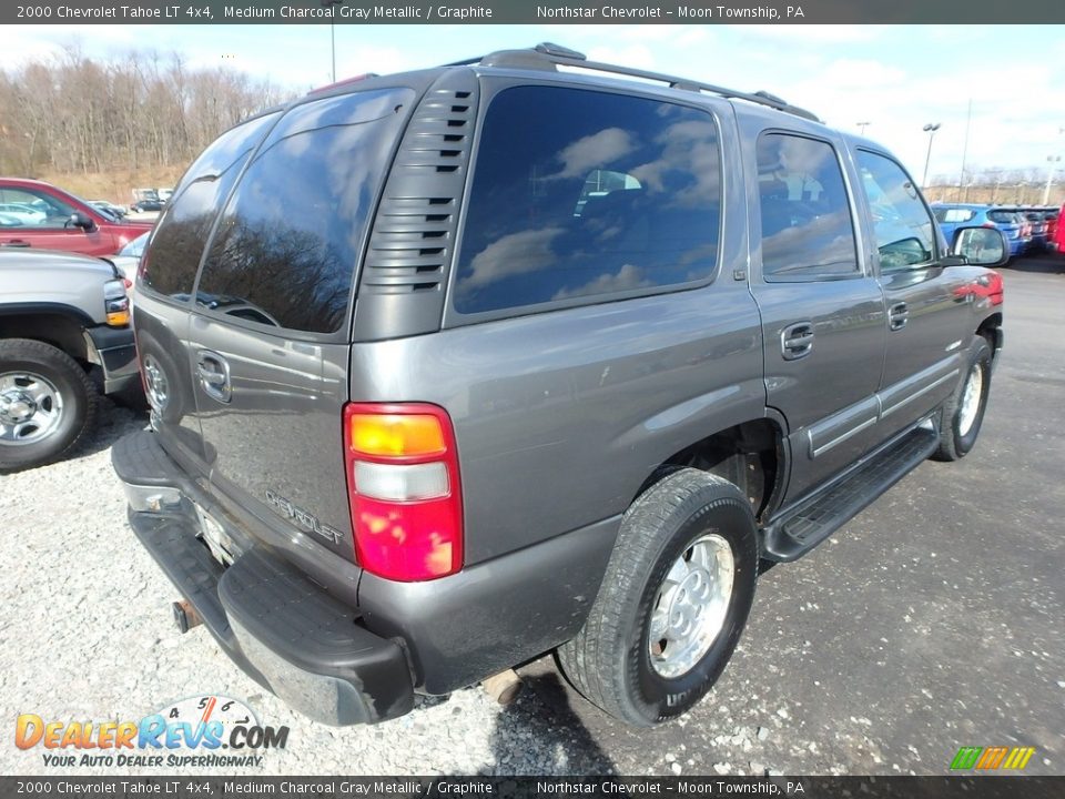 2000 Chevrolet Tahoe LT 4x4 Medium Charcoal Gray Metallic / Graphite Photo #4