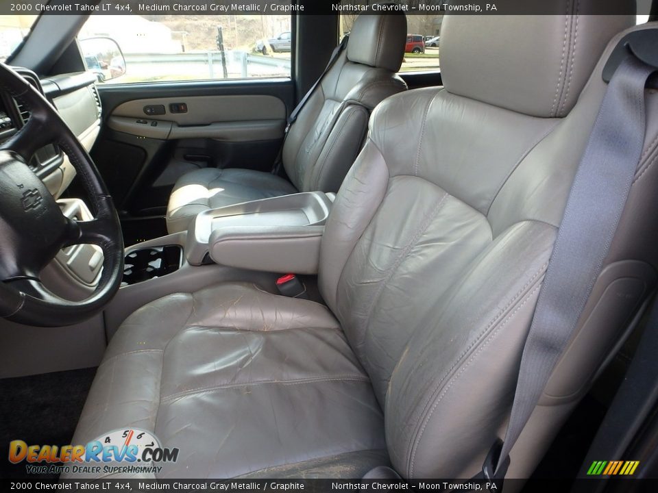 2000 Chevrolet Tahoe LT 4x4 Medium Charcoal Gray Metallic / Graphite Photo #8