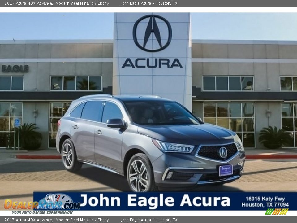 2017 Acura MDX Advance Modern Steel Metallic / Ebony Photo #1
