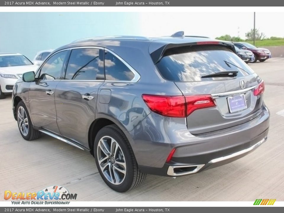 2017 Acura MDX Advance Modern Steel Metallic / Ebony Photo #5