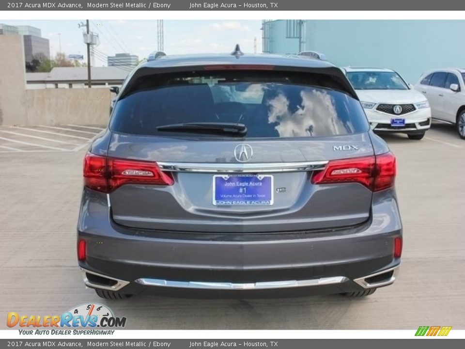 2017 Acura MDX Advance Modern Steel Metallic / Ebony Photo #6