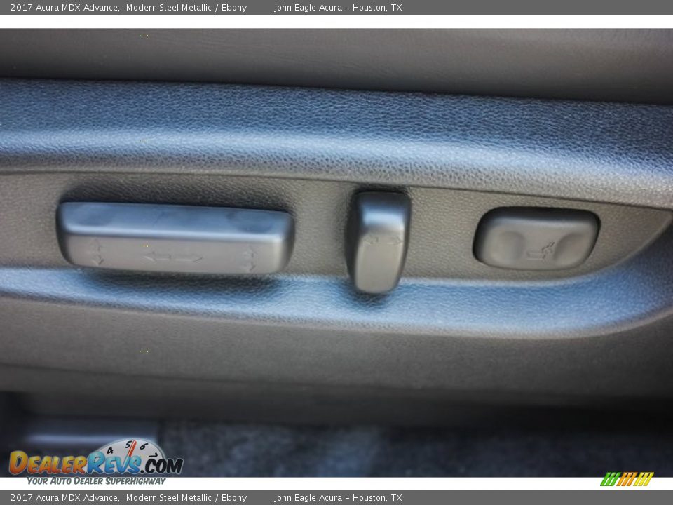 2017 Acura MDX Advance Modern Steel Metallic / Ebony Photo #13