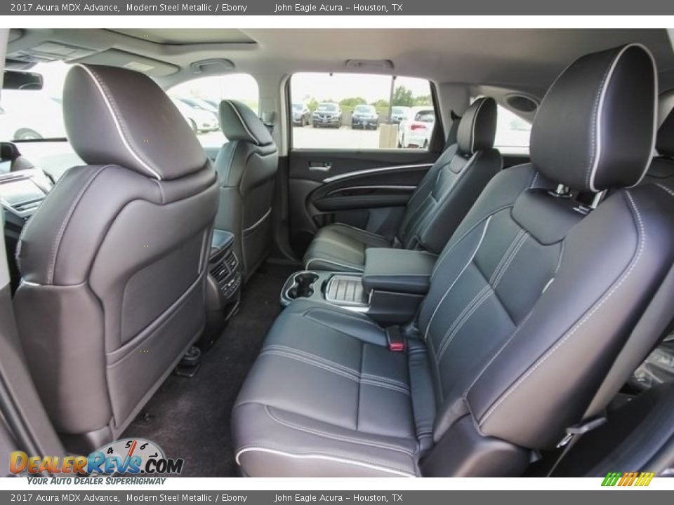 2017 Acura MDX Advance Modern Steel Metallic / Ebony Photo #18