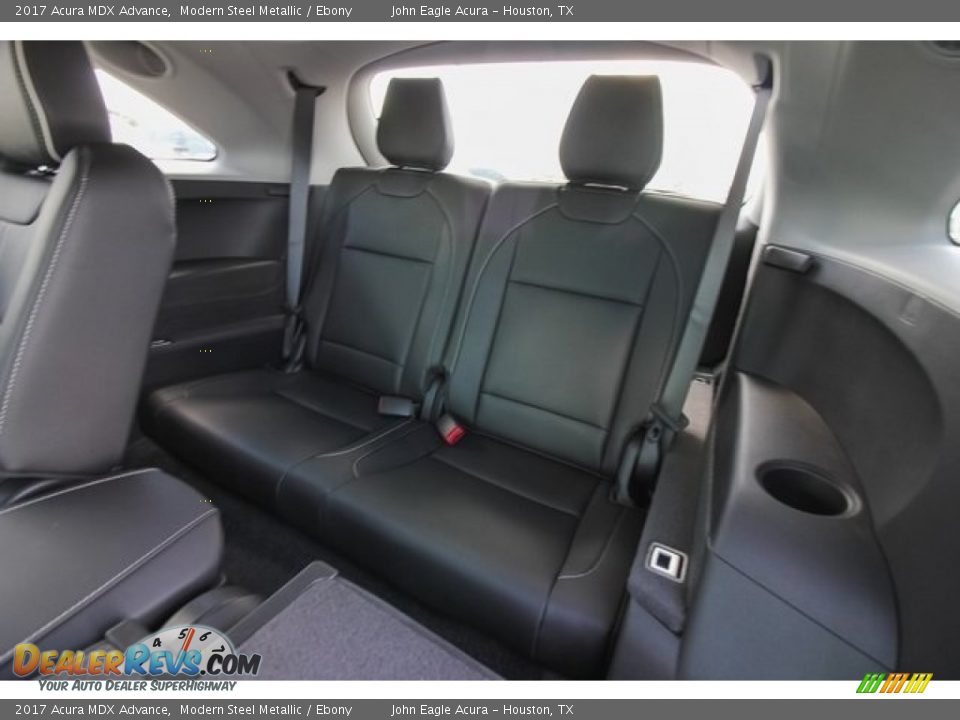 2017 Acura MDX Advance Modern Steel Metallic / Ebony Photo #19