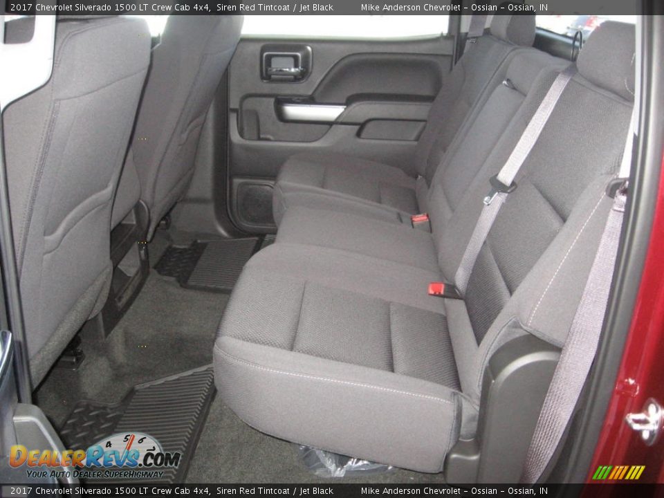 2017 Chevrolet Silverado 1500 LT Crew Cab 4x4 Siren Red Tintcoat / Jet Black Photo #10