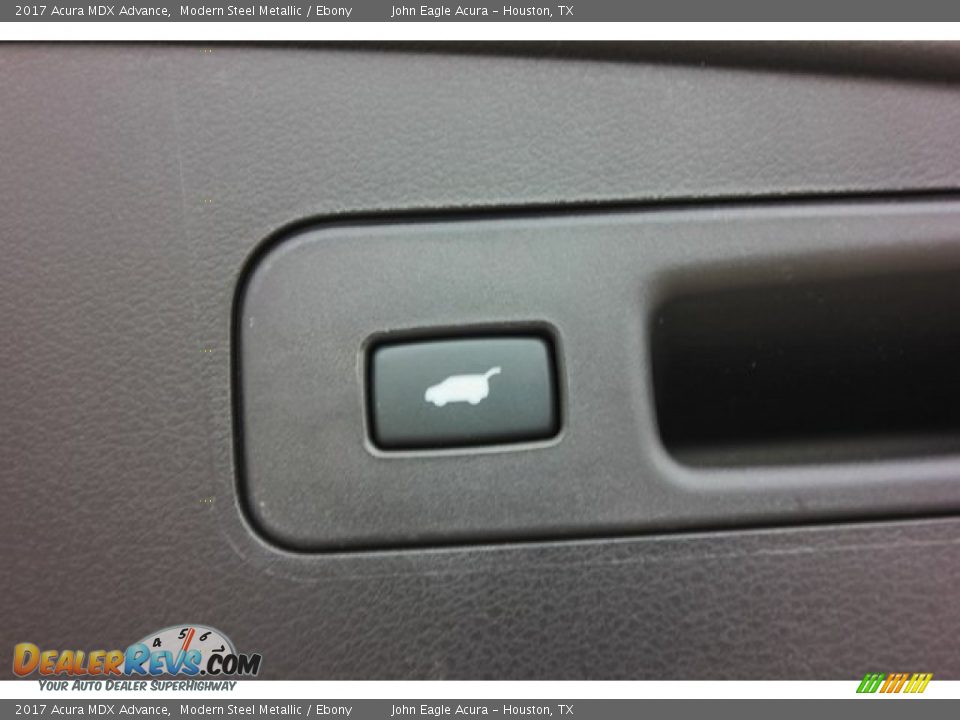 2017 Acura MDX Advance Modern Steel Metallic / Ebony Photo #21