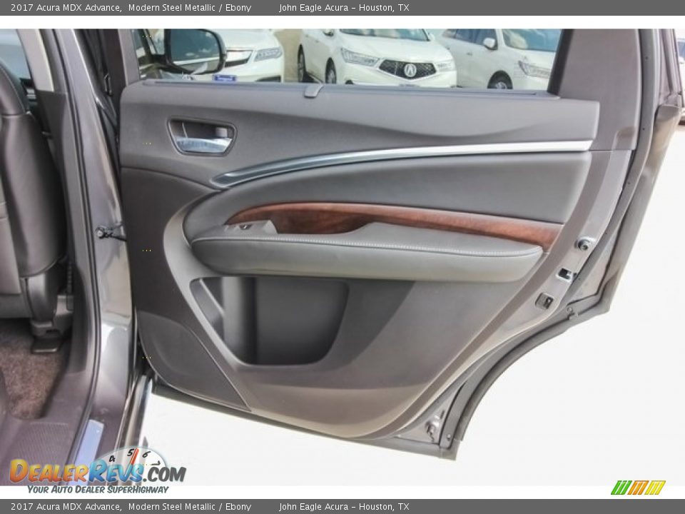 2017 Acura MDX Advance Modern Steel Metallic / Ebony Photo #22