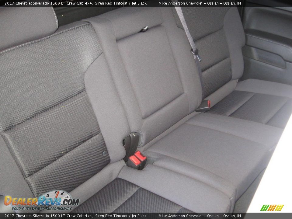 2017 Chevrolet Silverado 1500 LT Crew Cab 4x4 Siren Red Tintcoat / Jet Black Photo #12