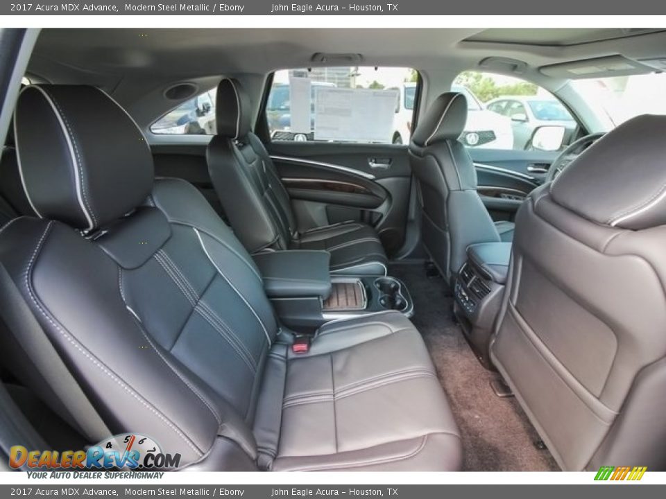 2017 Acura MDX Advance Modern Steel Metallic / Ebony Photo #23