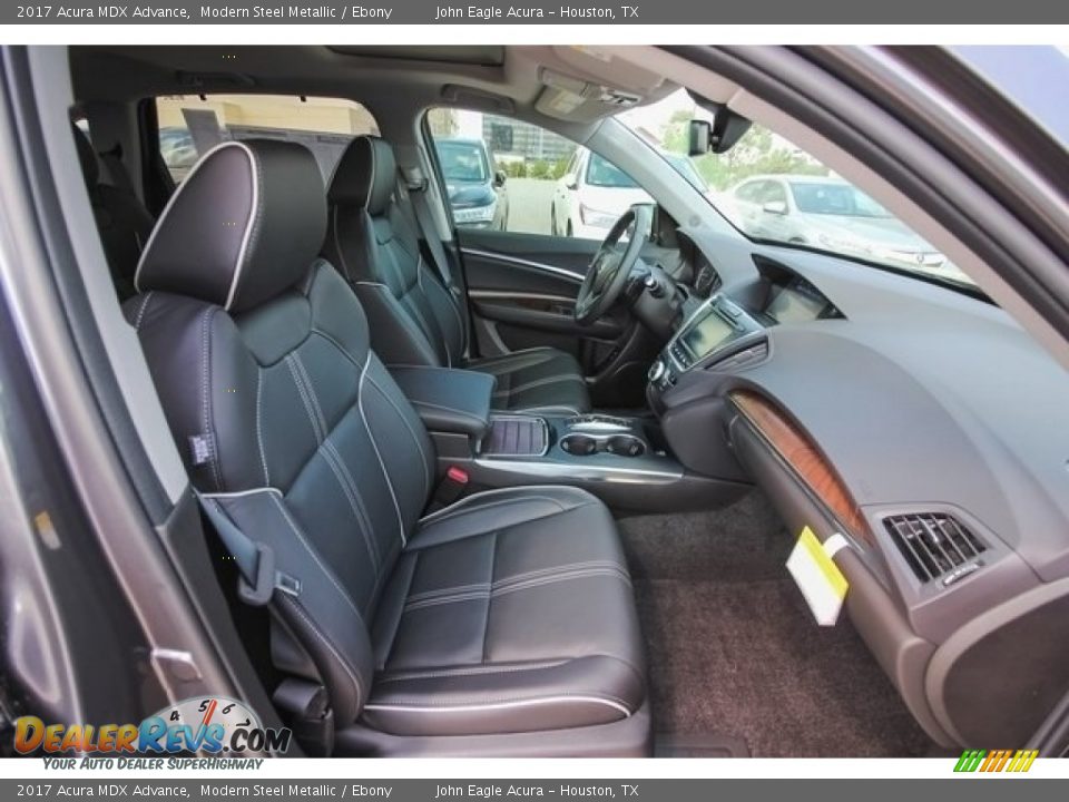 2017 Acura MDX Advance Modern Steel Metallic / Ebony Photo #25