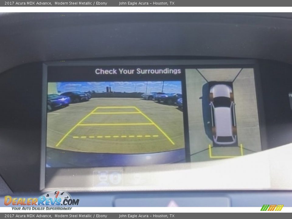2017 Acura MDX Advance Modern Steel Metallic / Ebony Photo #32