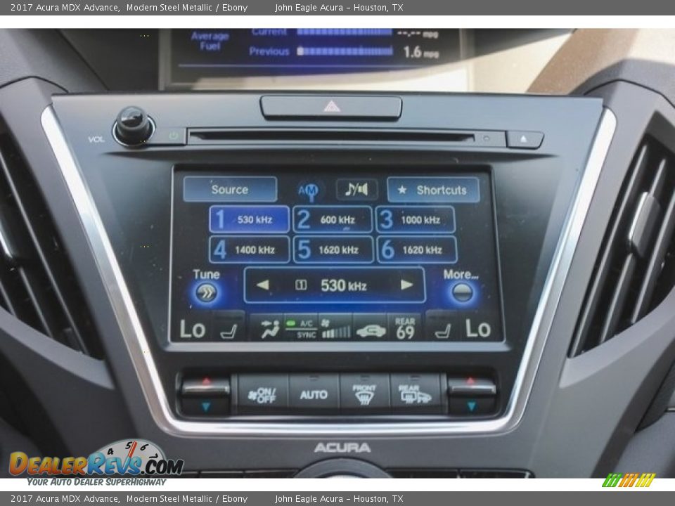 2017 Acura MDX Advance Modern Steel Metallic / Ebony Photo #33