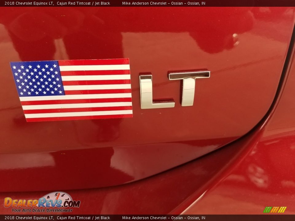 2018 Chevrolet Equinox LT Cajun Red Tintcoat / Jet Black Photo #5