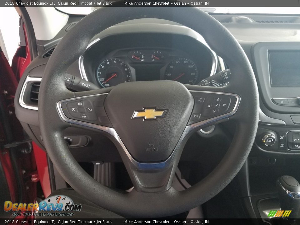 2018 Chevrolet Equinox LT Cajun Red Tintcoat / Jet Black Photo #12