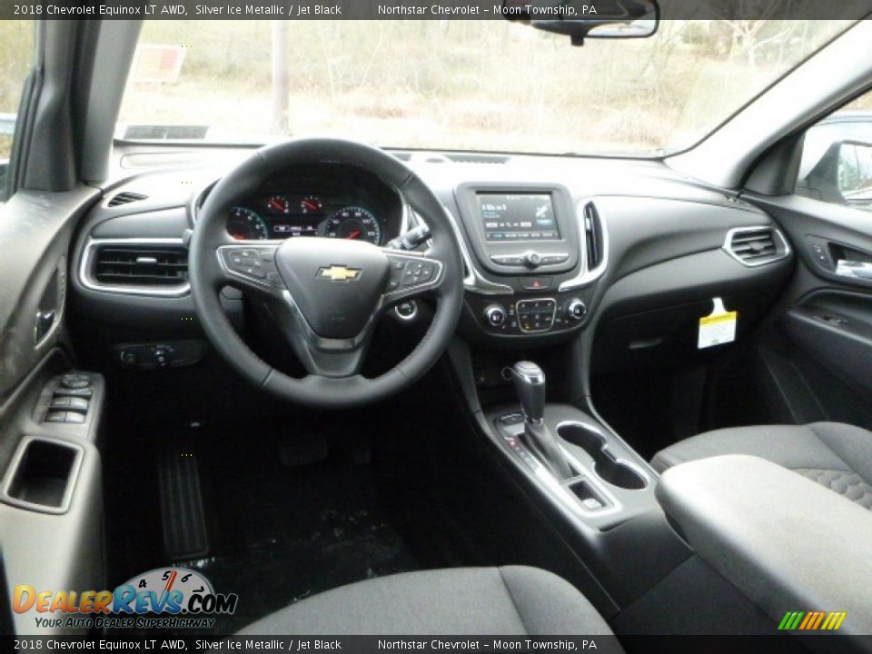 Jet Black Interior - 2018 Chevrolet Equinox LT AWD Photo #13