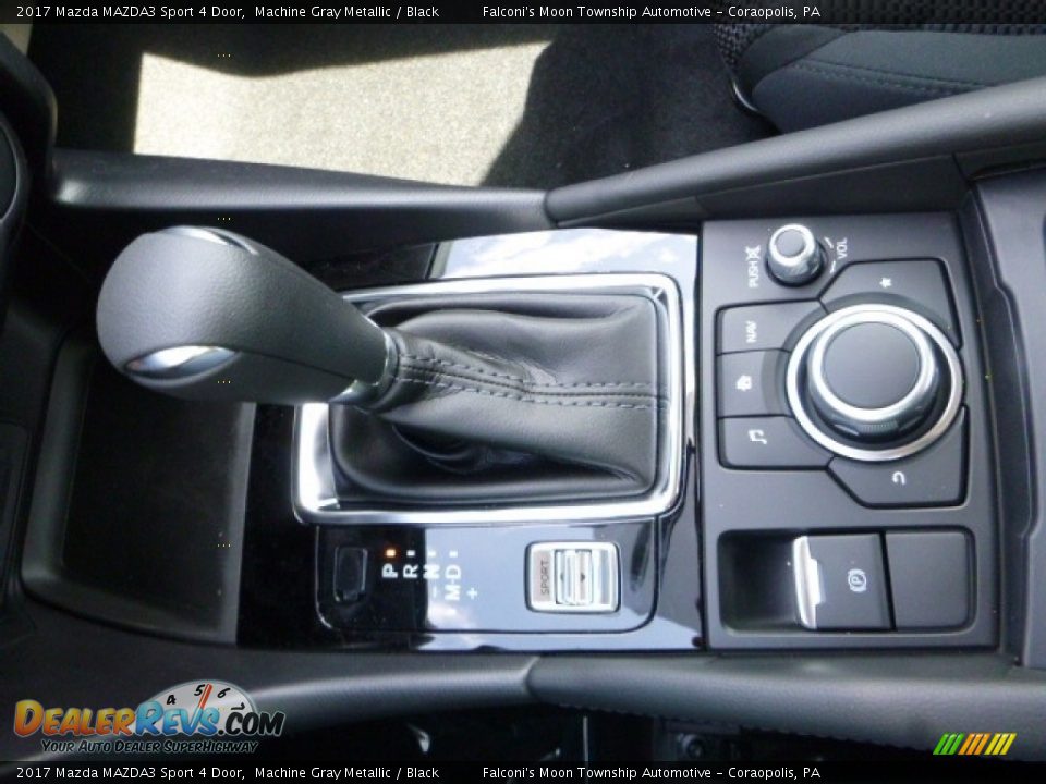 2017 Mazda MAZDA3 Sport 4 Door Machine Gray Metallic / Black Photo #14