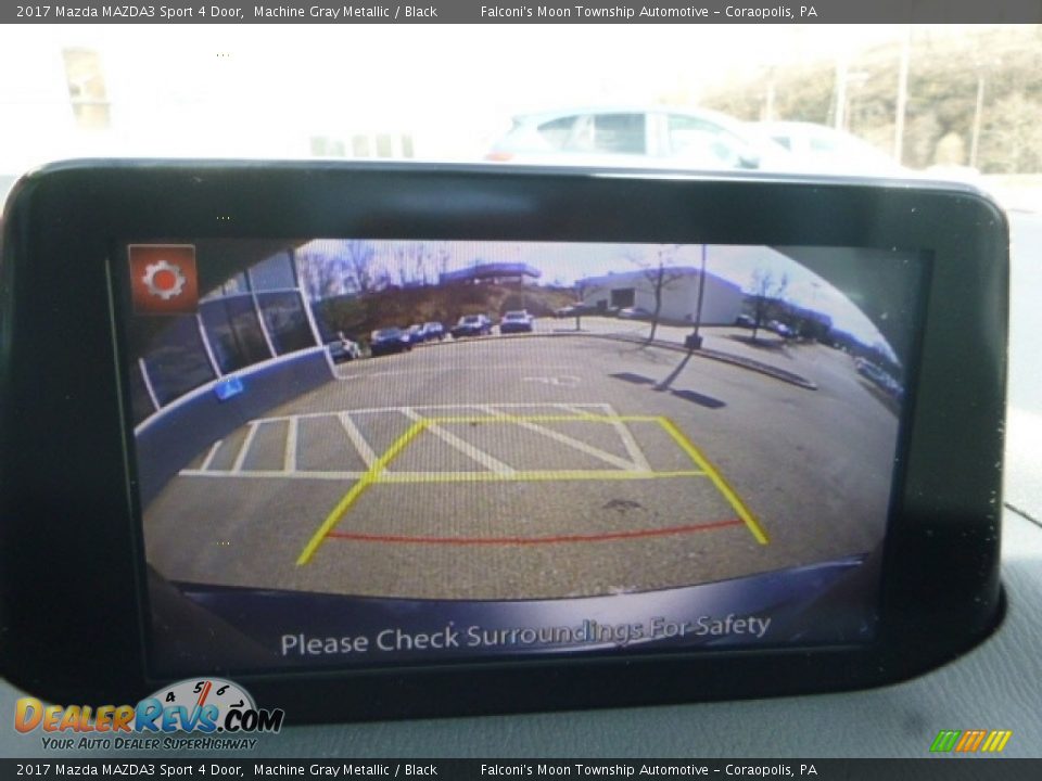 2017 Mazda MAZDA3 Sport 4 Door Machine Gray Metallic / Black Photo #15
