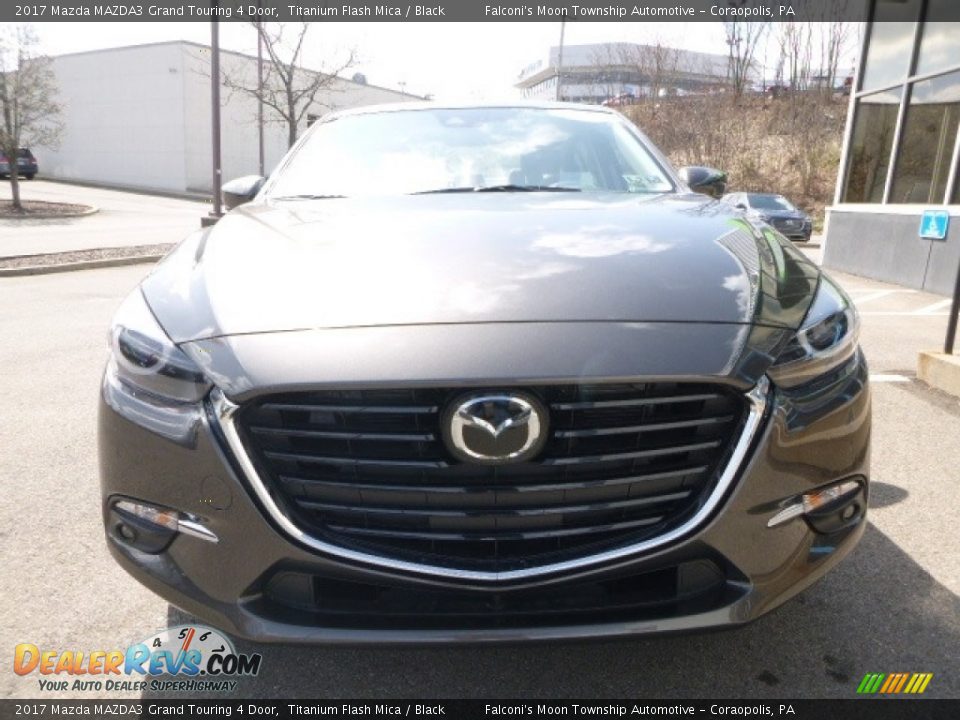 2017 Mazda MAZDA3 Grand Touring 4 Door Titanium Flash Mica / Black Photo #4