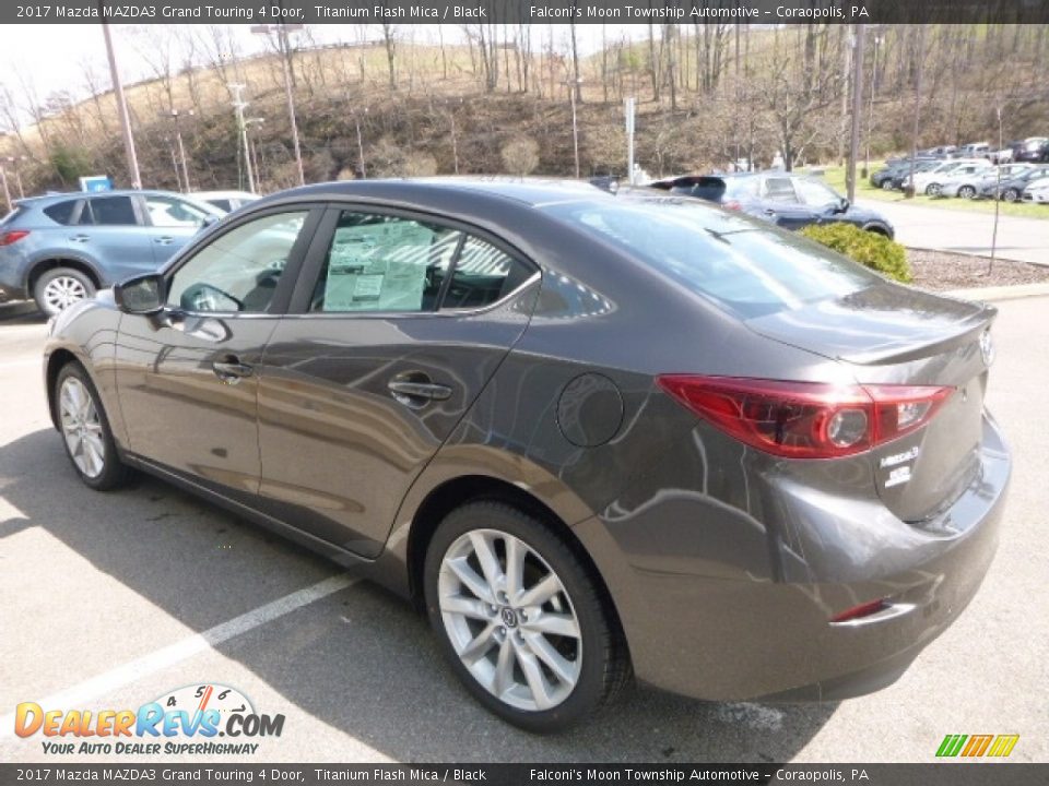 2017 Mazda MAZDA3 Grand Touring 4 Door Titanium Flash Mica / Black Photo #5