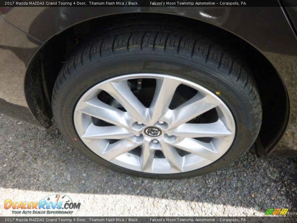 2017 Mazda MAZDA3 Grand Touring 4 Door Titanium Flash Mica / Black Photo #7