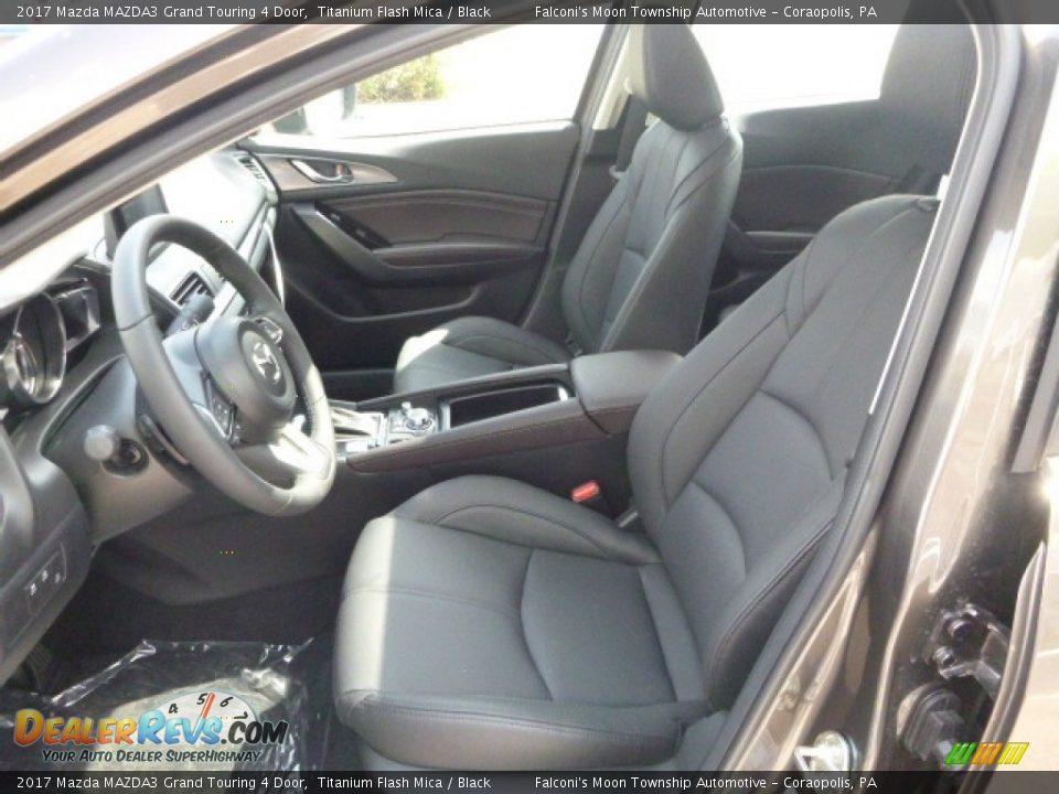 2017 Mazda MAZDA3 Grand Touring 4 Door Titanium Flash Mica / Black Photo #10