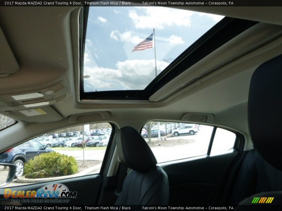 2017 Mazda MAZDA3 Grand Touring 4 Door Titanium Flash Mica / Black Photo #13