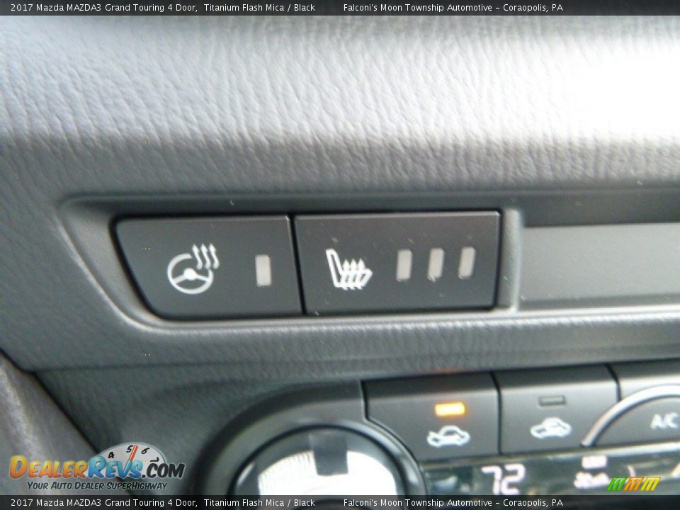 2017 Mazda MAZDA3 Grand Touring 4 Door Titanium Flash Mica / Black Photo #14