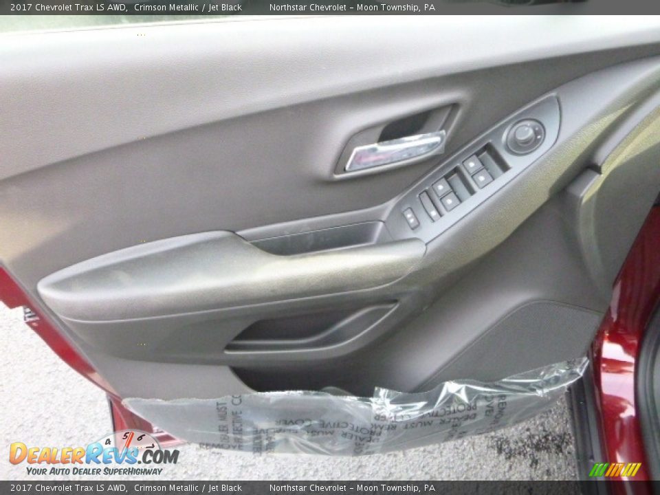 2017 Chevrolet Trax LS AWD Crimson Metallic / Jet Black Photo #15