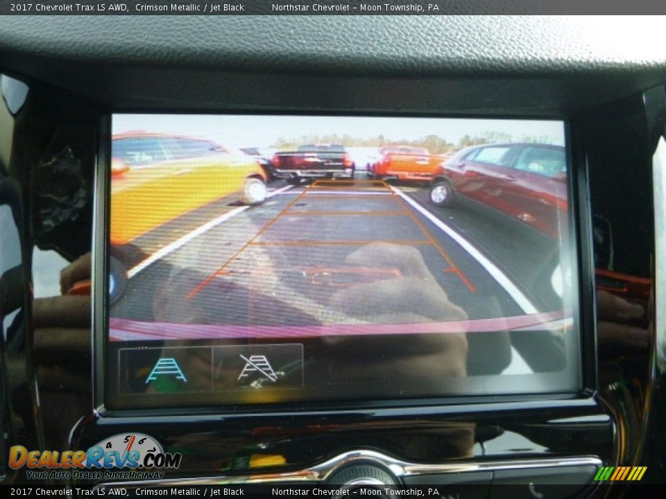 2017 Chevrolet Trax LS AWD Crimson Metallic / Jet Black Photo #18
