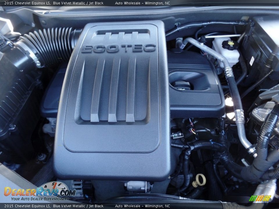 2015 Chevrolet Equinox LS Blue Velvet Metallic / Jet Black Photo #6