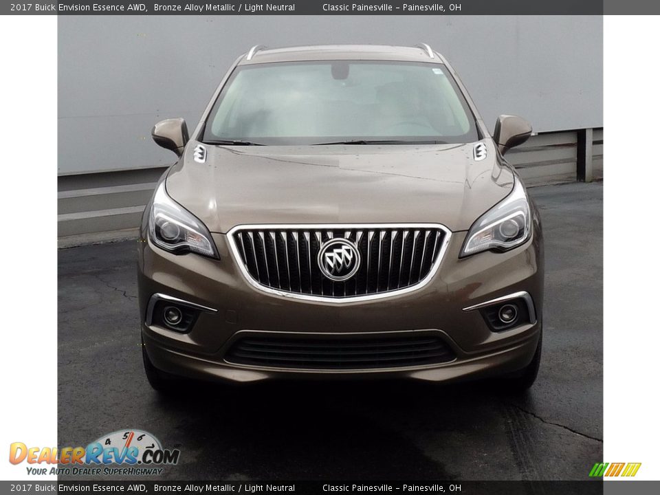 2017 Buick Envision Essence AWD Bronze Alloy Metallic / Light Neutral Photo #4