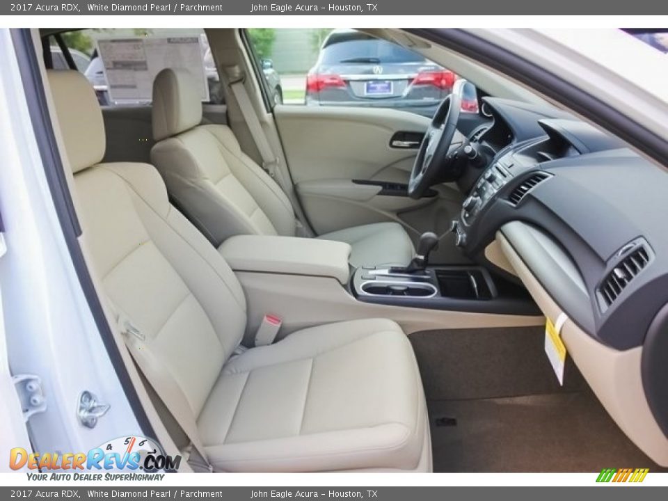 2017 Acura RDX White Diamond Pearl / Parchment Photo #23