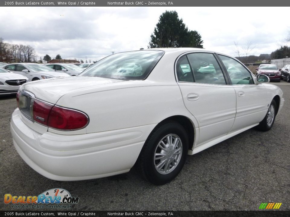 2005 Buick LeSabre Custom White Opal / Graphite Photo #9