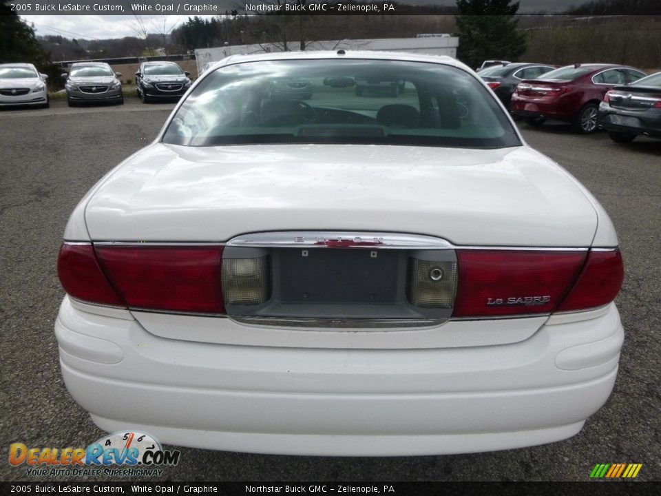 2005 Buick LeSabre Custom White Opal / Graphite Photo #10
