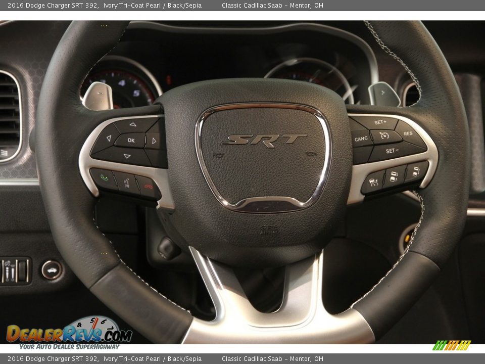 2016 Dodge Charger SRT 392 Steering Wheel Photo #10